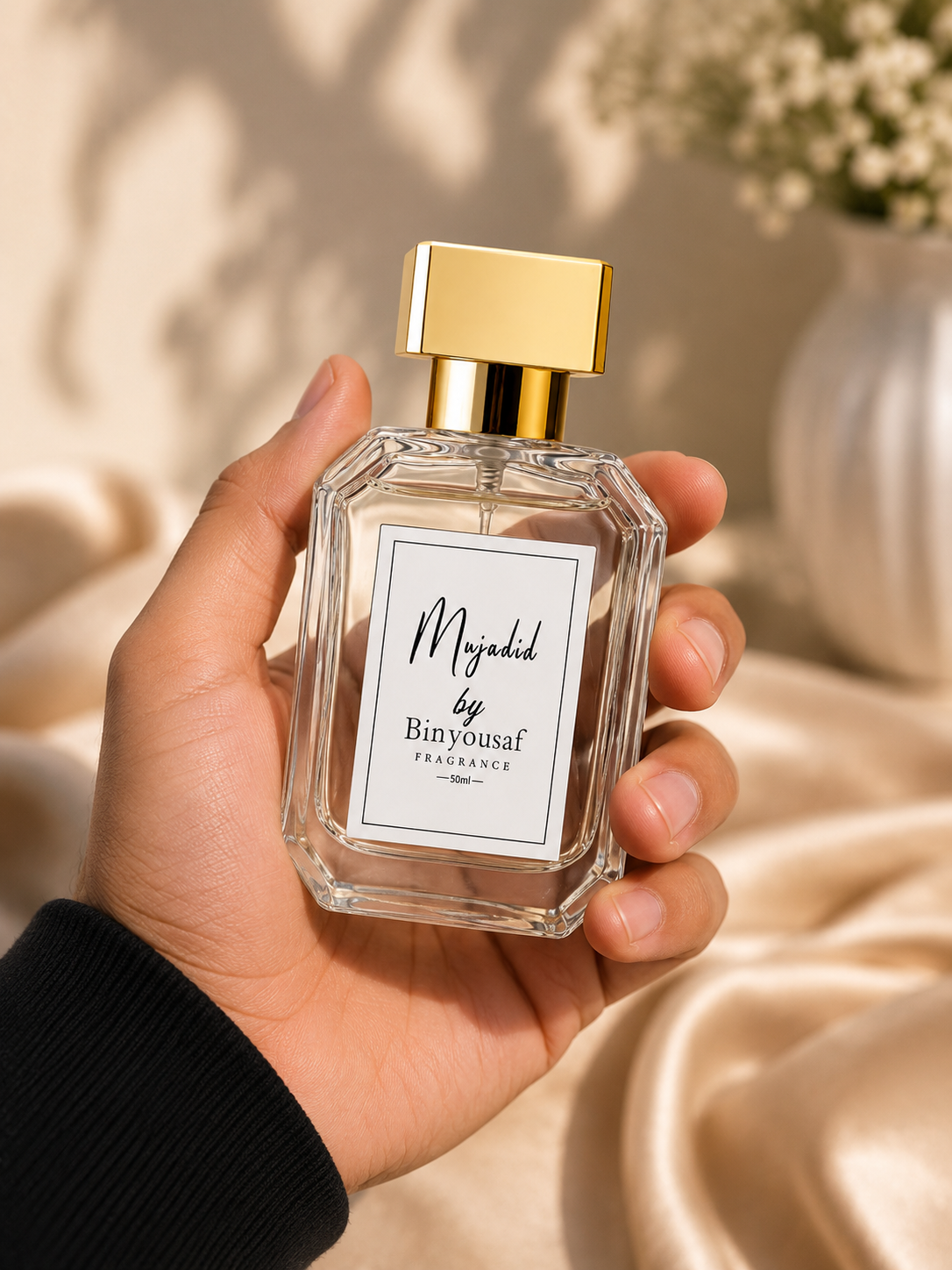 Mujadid by Bin Yousaf Fragrance – Premium Long-Lasting Perfume (50ml)