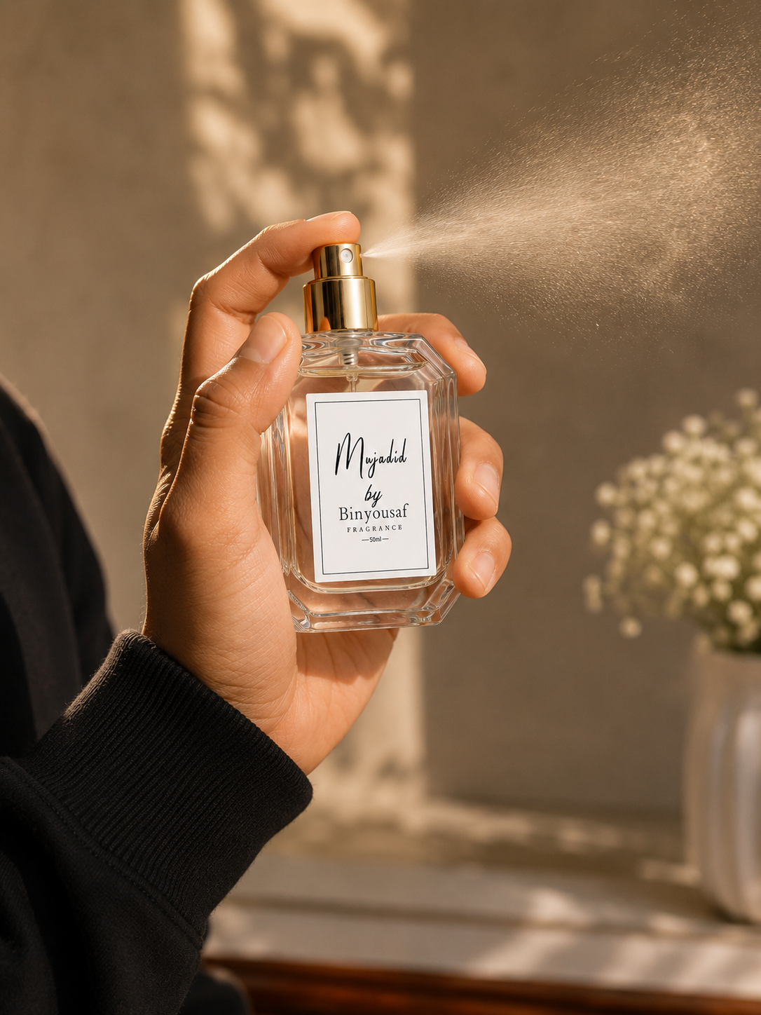 Mujadid by Bin Yousaf Fragrance – Premium Long-Lasting Perfume (50ml)