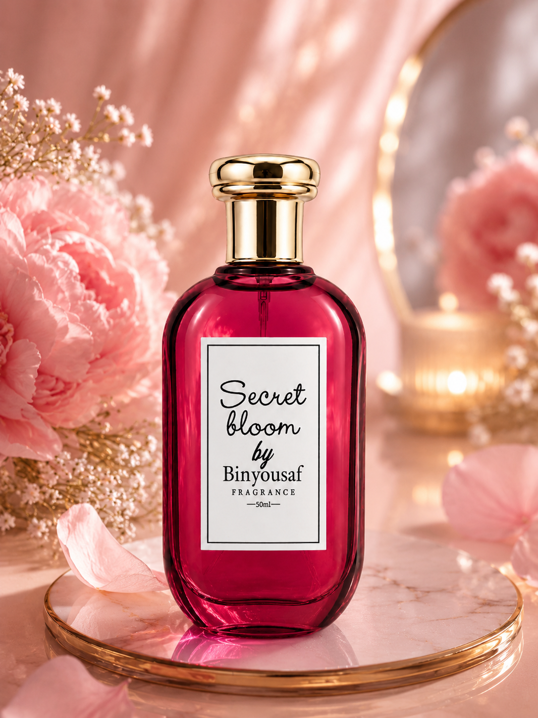 Secret Bloom By Bin Yousaf – Luxury Women’s Fragrance (50ml)