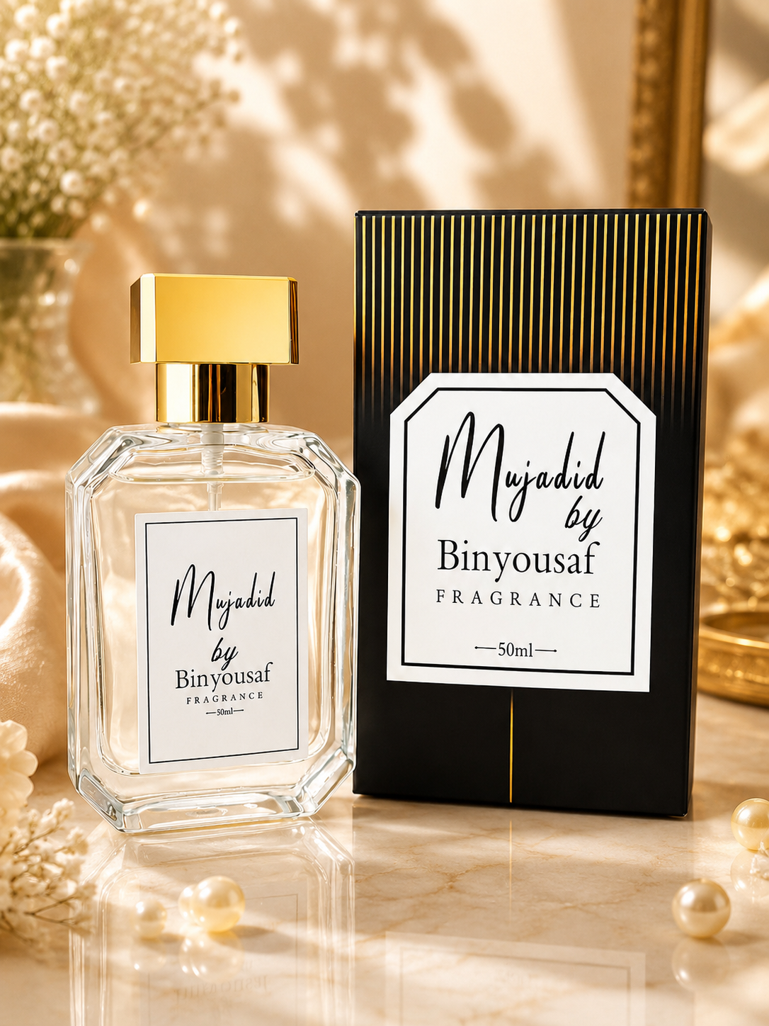 Mujadid by Bin Yousaf Fragrance – Premium Long-Lasting Perfume (50ml)