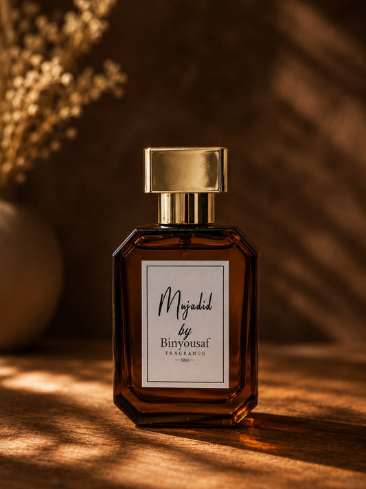 Mujadid by Bin Yousaf Fragrance – Premium Long-Lasting Perfume (50ml)