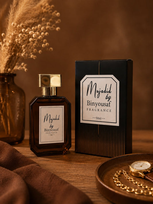 Mujadid by Bin Yousaf Fragrance – Premium Long-Lasting Perfume (50ml)